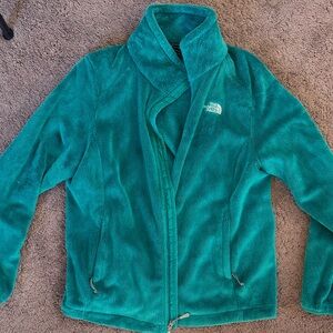 The North Face Teal Fleece Jacket